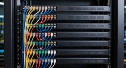 top horizontal cable management