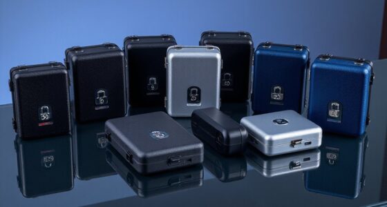 top lockable external drive cases