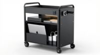 top lockable laptop carts