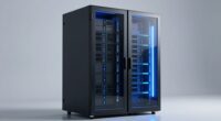 top lockable server racks