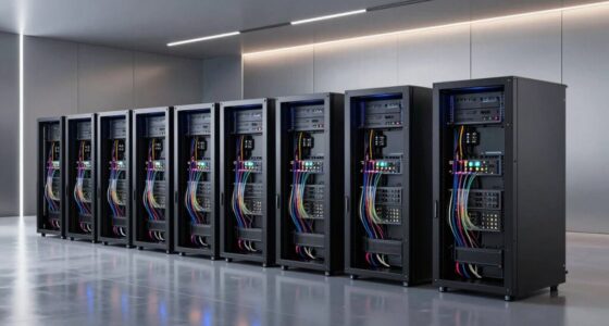 top open frame server racks