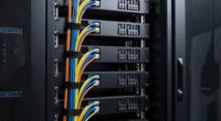 top rack cable management systems