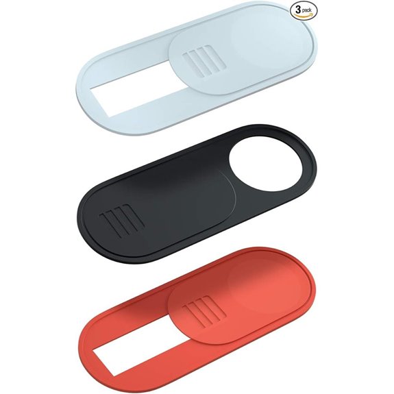 Webcam Cover Slide 3-Pack for Privacy and Security
