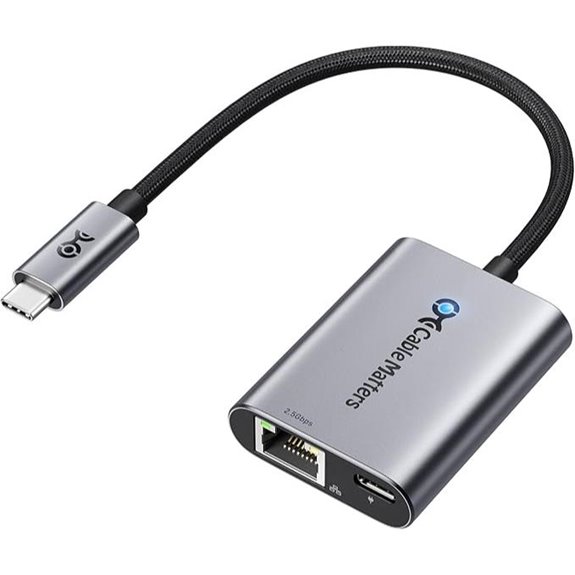 Cable Matters USB-C to 2.5Gb Ethernet Adapter