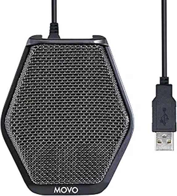 Movo MC1000 USB Conference Microphone for PC/Mac