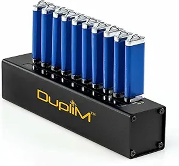 DupliM 1 to 10 USB Flash Drive Duplicator