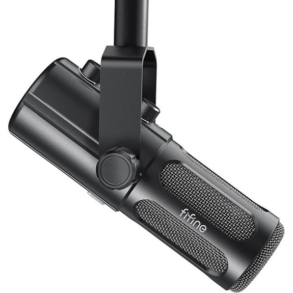FIFINE Podcast Microphone with USB/XLR and Monitoring