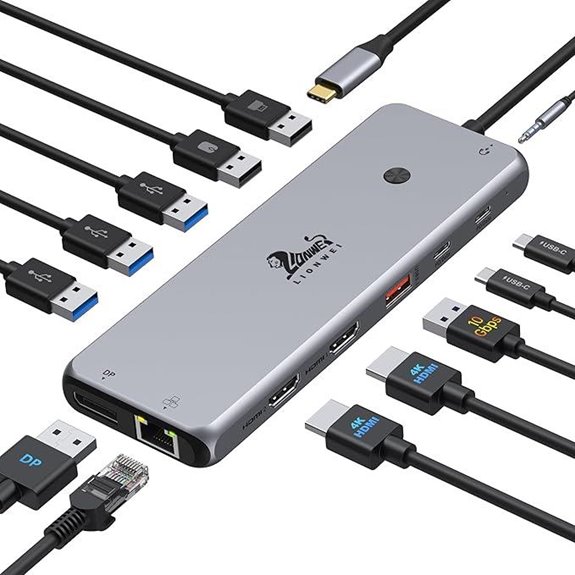 versatile usb c docking station