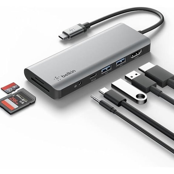Belkin 7-in-1 USB-C Hub with Power Delivery