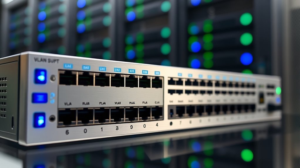 vlan features and security