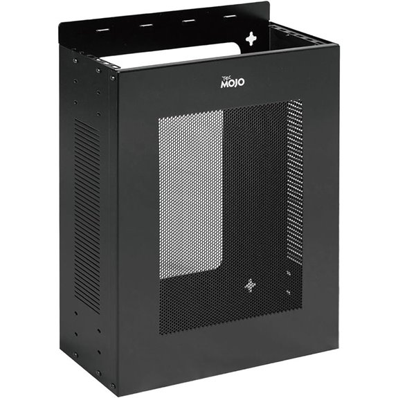 Tecmojo 2U Wall-Mount Server Rack with Vented Enclosure