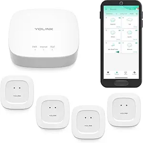 YoLink Water Leak Detector Kit with Sensors and Alerts