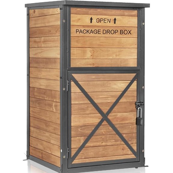 Aivituvin Secure Waterproof Package Delivery Box