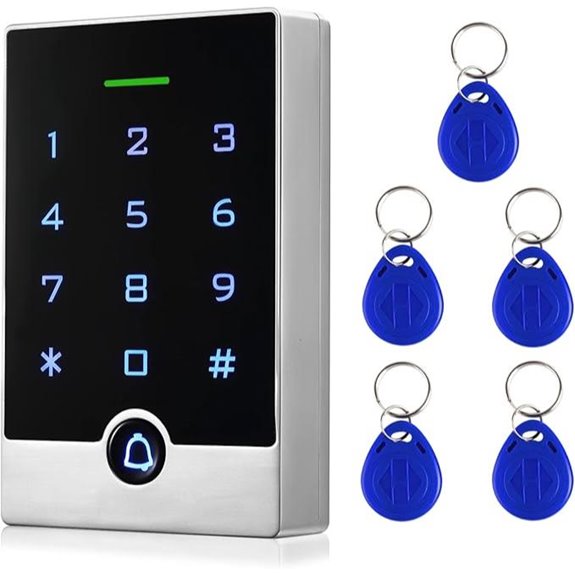 Weatherproof RFID Keypad Door Access Control System