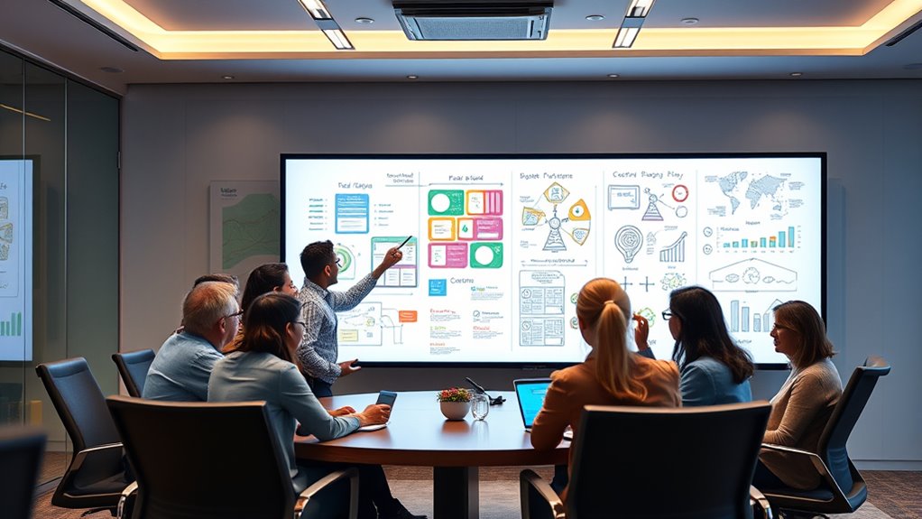 whiteboard size and features