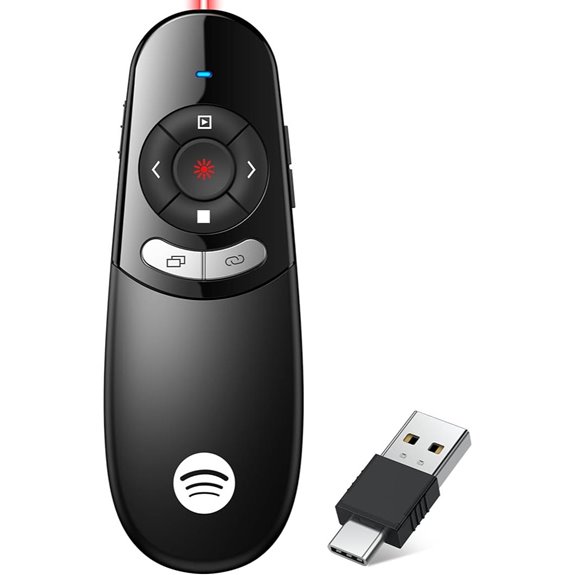 Wireless Presentation Clicker with Bluetooth & RF