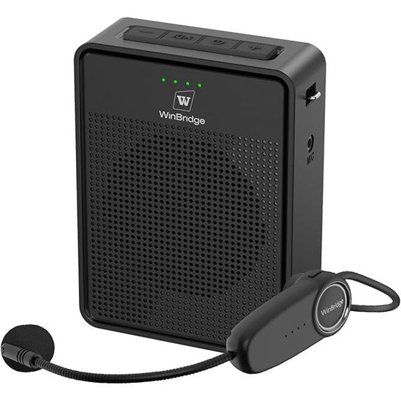 Wireless Voice Amplifier with Bluetooth Microphone