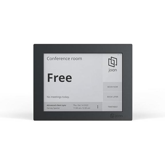 Joan 6 RE Black Wireless E Ink Calendar Organizer