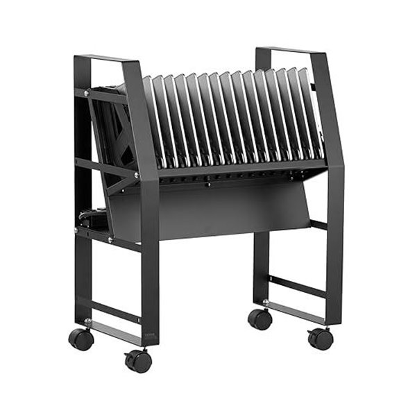 VEVOR 16-Device Mobile Charging Cart for Tablets