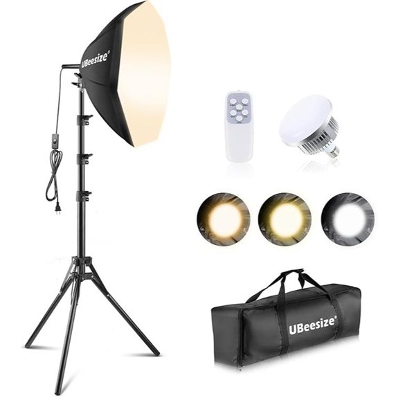 UBeesize 20 Softbox Lighting Kit with LED Bulbs