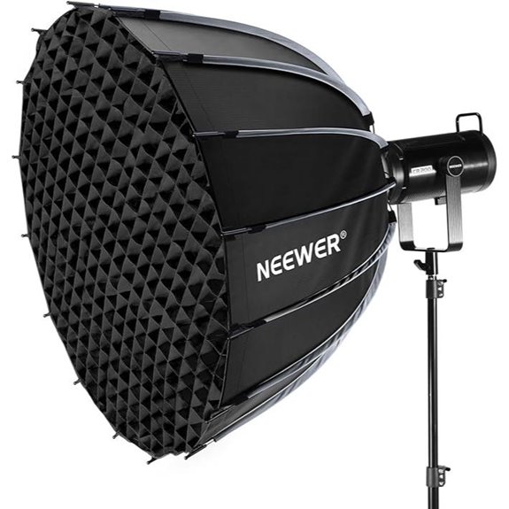 NEEWER 35.4 Parabolic Softbox Kit for Studio Lighting