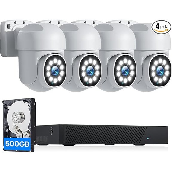 Camcamp 5MP POE Security Camera System with NVR