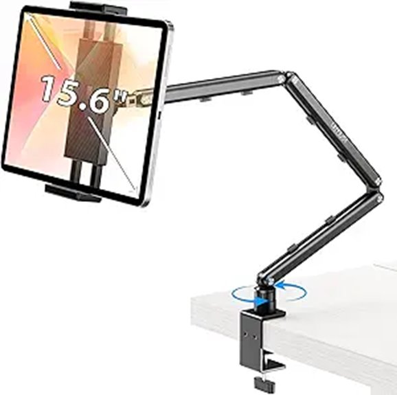adjustable aluminum tablet stand
