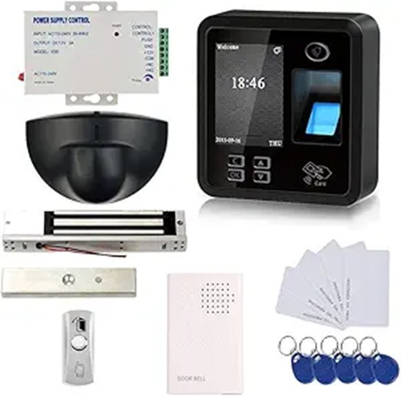 Biometric Access Control System with Magnetic Lock