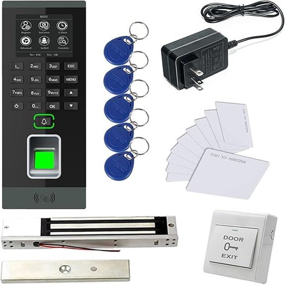 Biometric RFID Password Access Control System Kit