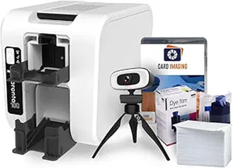 Magicard Pronto100 ID Card Printer & Supplies Kit