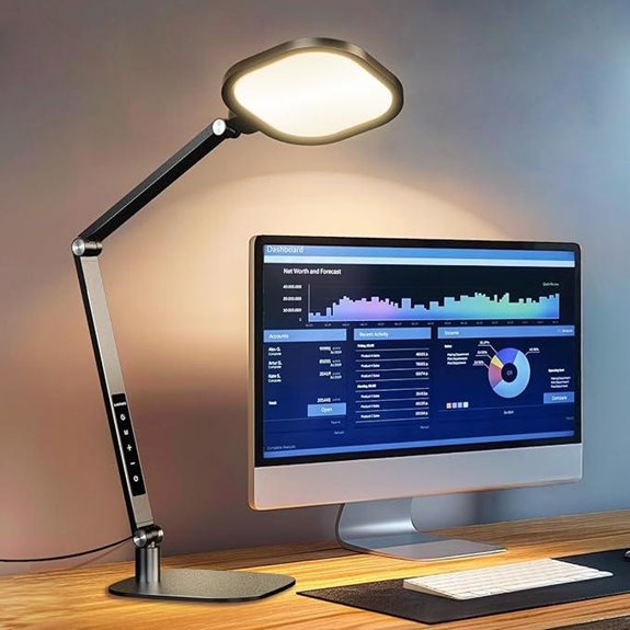 LED Desk Lamp with Dimmable 1200LM for Home Office