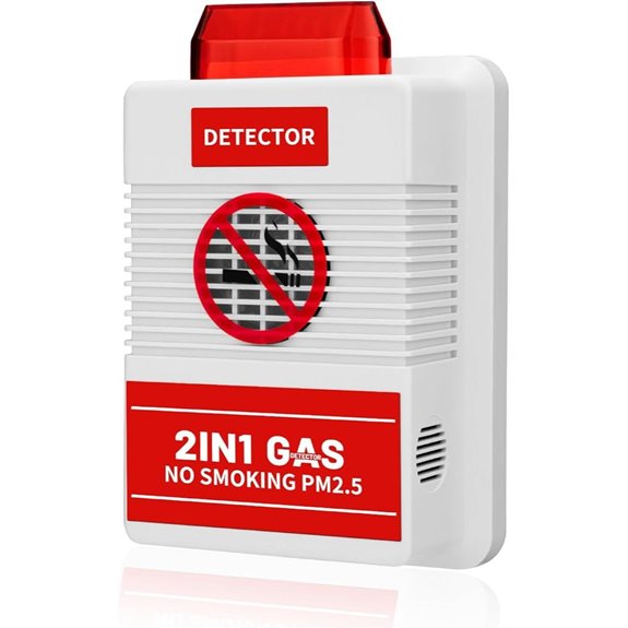 2-in-1 Air Quality Monitor with Remote Control