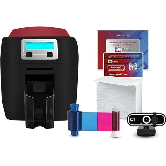 Bodno Magicard 400X Dual Sided ID Card Printer Kit