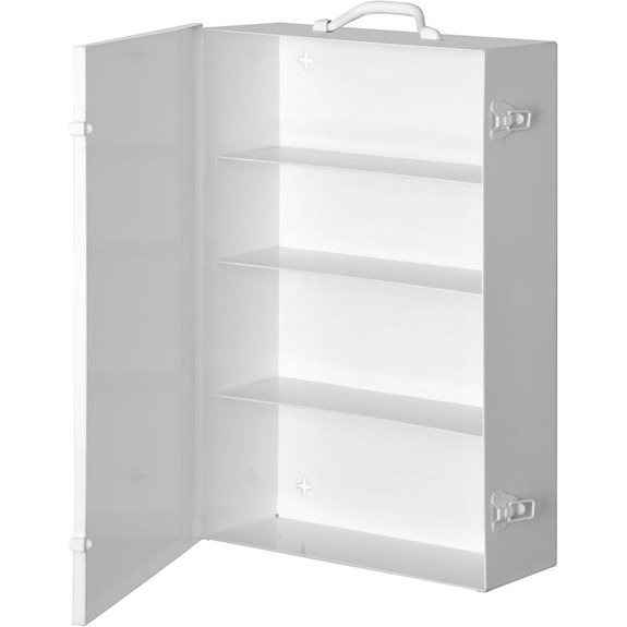 Durham 535-43 White Steel First Aid Cabinet