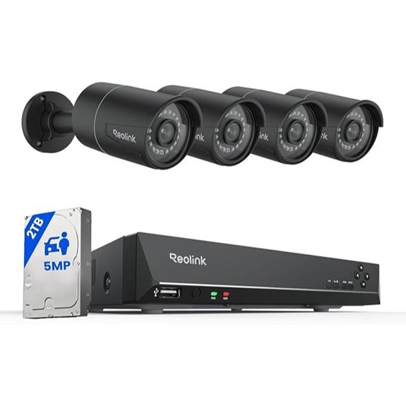 REOLINK 8-Channel 5MP PoE Security Camera System