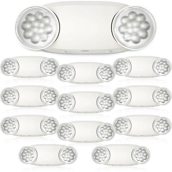 FREELICHT 12 Pack Emergency LED Lights with Backup