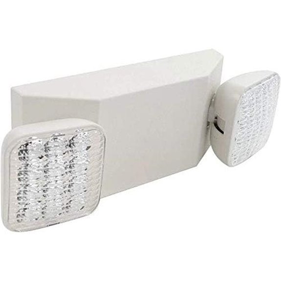 LED Emergency Light Fixture with Battery Backup