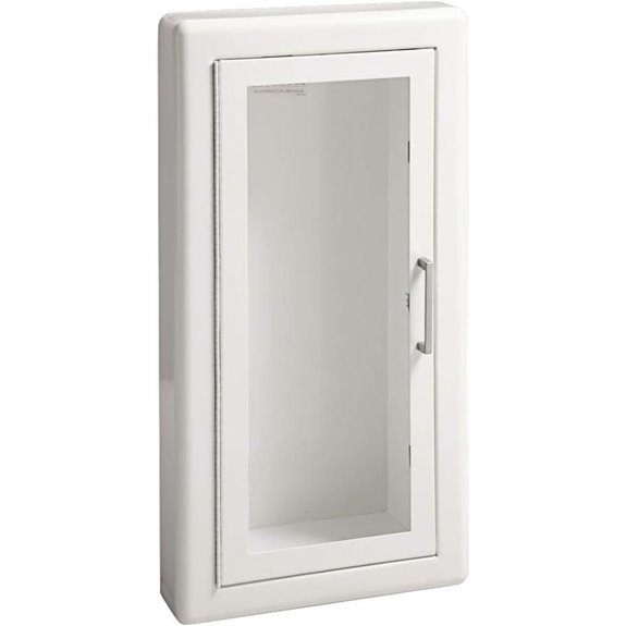 Fire Extinguisher Cabinet with Glass Door