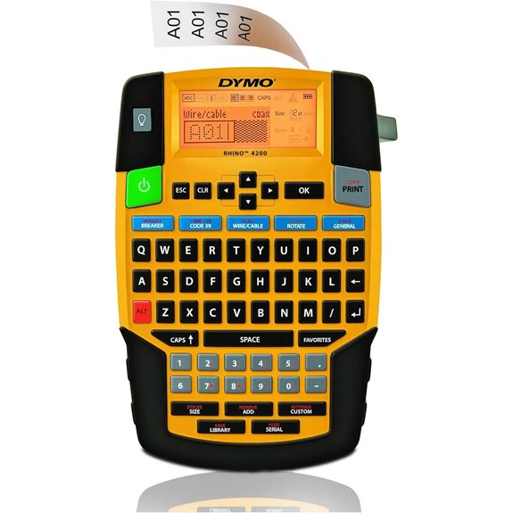 DYMO Rhino 4200 Heavy-Duty Industrial Label Maker