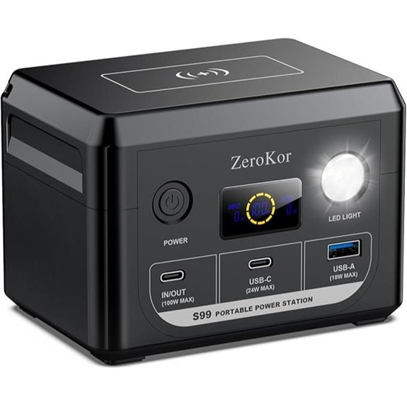 100W Portable Power Station with Fast Charging