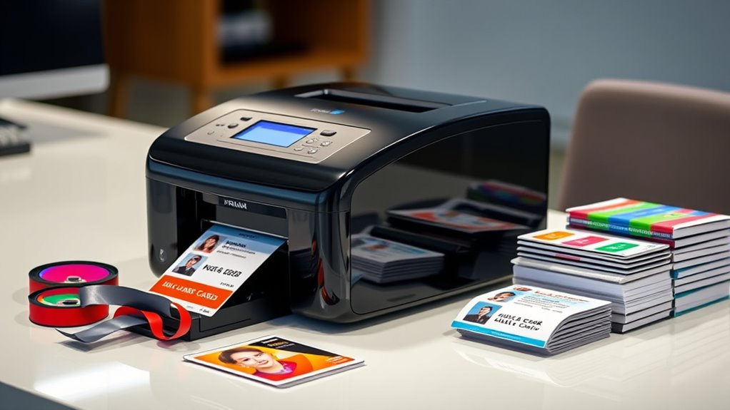 id card printer selection