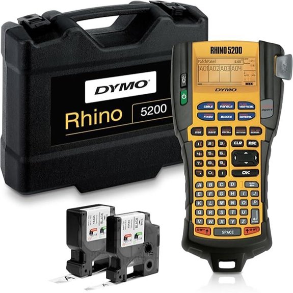 DYMO RhinoPRO 5200 Industrial Label Maker Kit
