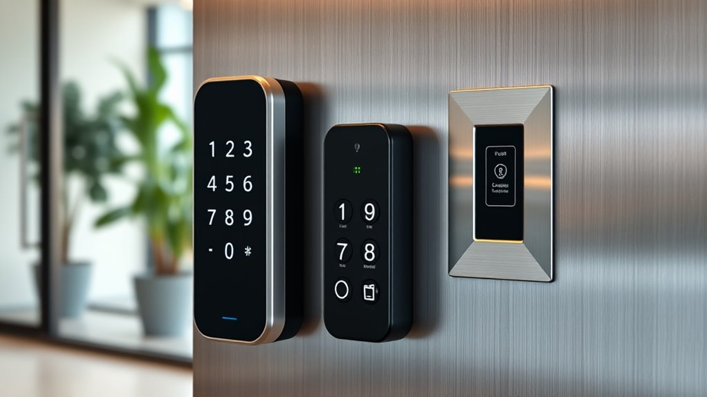 keypad badge access considerations