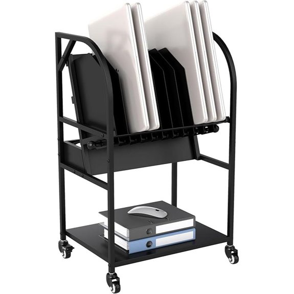 Laptop Charging Cart for Multiple Devices