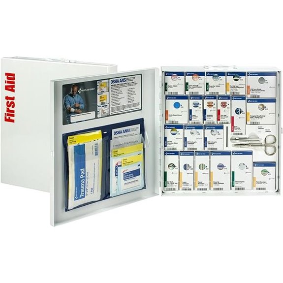 First Aid Only 746000 Large Metal First Aid Kit