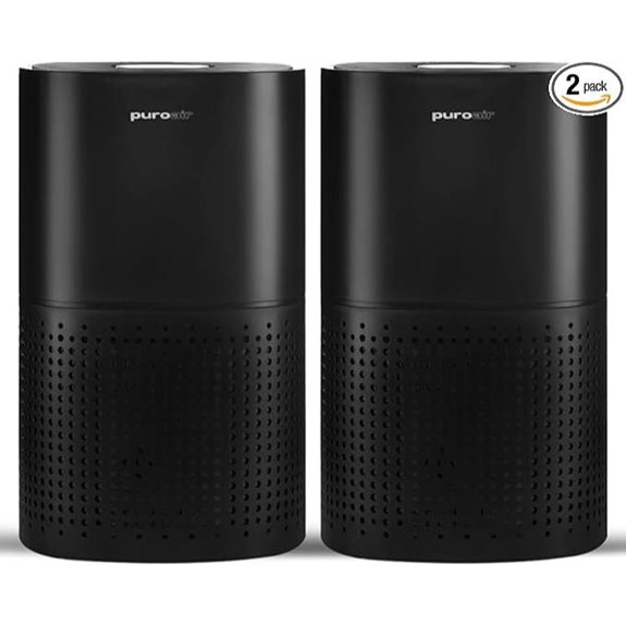 PuroAir 240 HEPA Air Purifiers for Large Rooms (2 Pack)