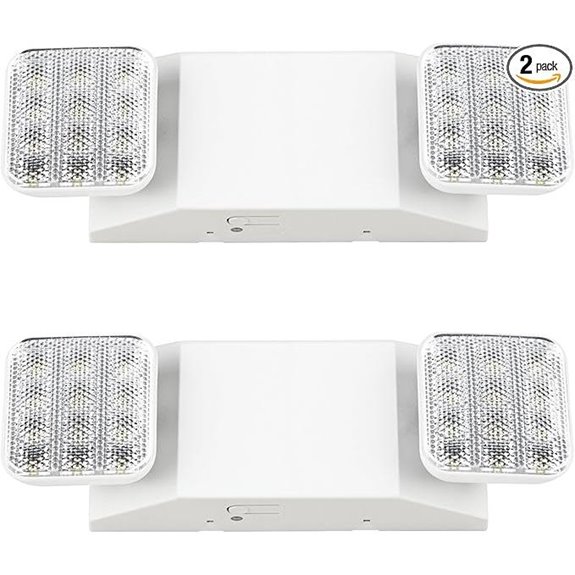 Sunco LED Emergency Lights 2-Pack Wall Mount UL