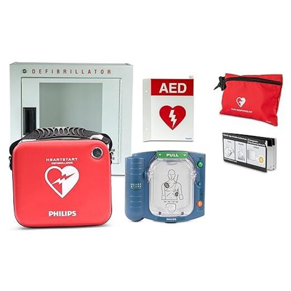 Philips HeartStart AED with Emergency Kit and Carry Case