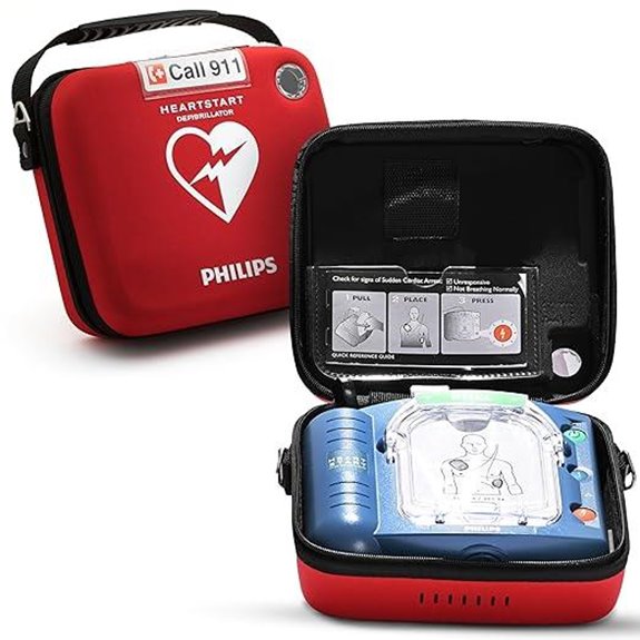 Philips HeartStart AED with Carry Case and CPR Guidance