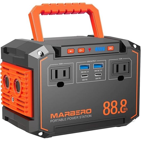 MARBERO 88.8Wh Portable Solar Power Station
